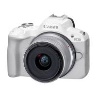 Canon EOS R50 RF-S18-45 IS STM レンズキット [ホワイト]【お取り寄せ（10営業日から2週間半程度）での入荷、発送】（2100000015626） | 愛グループヤフー店