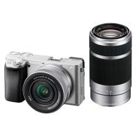 SONY α6400 ILCE-6400X ダブルズームレンズキット [シルバー]【お取り寄せ商品（３週間から４週間程度での入荷、発送）】（2100000017827） | 愛グループヤフー店
