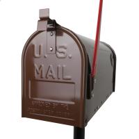 郵便ポスト郵便受けおしゃれかわいい人気アメリカンUSメールボックススタンドお洒落なブラウン茶色ポストpm086 | アイホーム