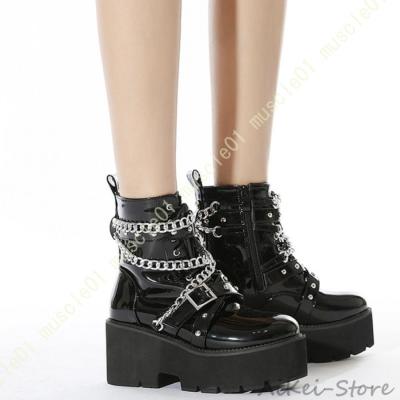 地雷 靴 厚底のおすすめ人気商品一覧 通販 - Yahoo!ショッピング