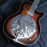 【1本限り特価！】Aria ARG-700 BRB(Brown Burst) ARG -Resonator Guitar- アリア リゾネーターギター | 愛曲楽器今池店