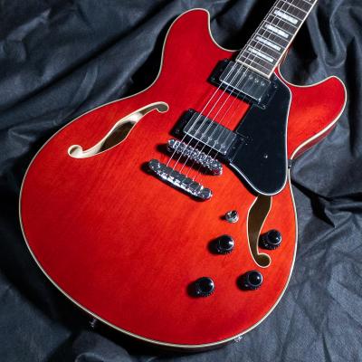 73（エレキギター、セミアコ、フルアコ本体）（色：レッド系）｜ギター