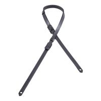 RightOn! STRAPS CLASSIC Black ウクレレ/マンドリン用ストラップ 高品質のレザー | 愛曲楽器 Yahoo!ショッピング店