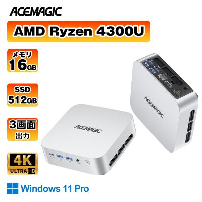 ミニpc 16gb 512gb（Windowsデスクトップ）（Officeソフト：なし