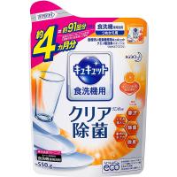 花王 食器洗い乾燥機専用キュキュット クエン酸効果 オレンジオイル配合 つめかえ用 550g | アイミラコスメ Yahoo!店