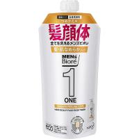 花王 メンズビオレ ONE オールインワン全身洗浄料 髪・肌なめらかタイプ つめかえ用 340ml | アイミラコスメ Yahoo!店