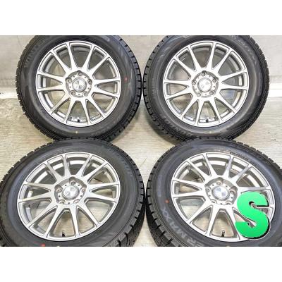 215 60 r17 スタッドレスタイヤ セット（DUNLOP／自動車 冬タイヤ