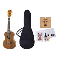 ARIA ACU-1KE/ケース+お手入れセット+スペア弦付 コア ボディ ピックアップ搭載 コンサートウクレレ | さくら山楽器