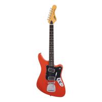 ARIA RETRO-1532J FSRD (Fiesta Red) レトロ調 ビザールテイスト エレキギター/ケース付 | さくら山楽器