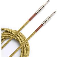 D'Addario PW-BG-15TW [4.6m S/S] Custom Series Braided Instrument Cables ギター ケーブル | さくら山楽器