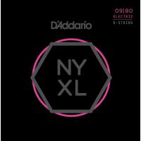 [弦×10セット]D'Addario NYXL0980×10 8弦ギター用 Super Light[09-80]/メール便発送・代金引換不可 | さくら山楽器