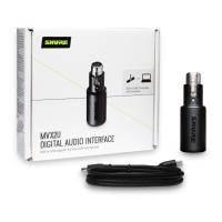 SHURE MVX2U マイク用 ヘッドホン出力付 XLR-USB変換アダプター デジタル オーディオインターフェース | さくら山楽器