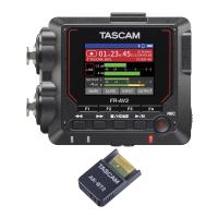 TASCAM FR-AV2 + AK-BT2 32ビットフロート対応 2ch ポータブル フィールドレコーダー/タイムコードジェネレーター/Bluetoothアダプター付 | さくら山楽器