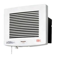 浴室用換気扇壁埋込形 同時給排形 プロペラファン 風圧式シャッター FY-13U2 パナソニック (FY13U2) | アイピット(インボイス対応店)