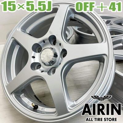 Weds Treffer 15インチ5.5J5HPCD114.3+41 社外ホイール 4本 パジェロミニ等 (VHD01) wedsトレファー（アルミホイール）｜タイヤ、ホイール｜自動車 | 車