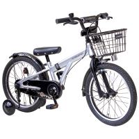 本州 送料無料 18インチ 折り畳み補助輪 カゴ 子ども キッズ ジュニア 自転車 幼児車 Cromo CR-18K | Aiton