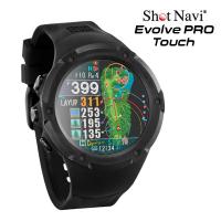 日本製 ゴルフナビ GPSナビ/ショットナビ Evolve PRO Touch　エボルブ プロ タッチ/タッチパネル 充電式/ブラック 4562201211822/インター | アットマークジュエリー