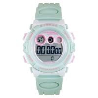 サンフレイム　CYBEAT　デジタルウォッチ　腕時計　7色LEDライト/ミント　ACY17-MI(取） | アットマークジュエリー