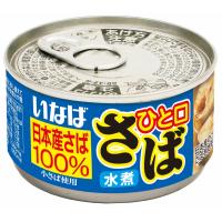 いなば食品 いなば ひと口さば水煮 115g×24個 カン | AK-leaf