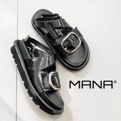 MANA（マナ） 2026春夏新作 ビッグベルト サンダル アンクル