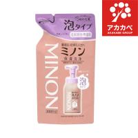ミノン 全身シャンプー 泡タイプ 詰替え用(400ml) | アカカベ公式オンラインショップ