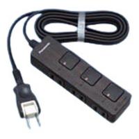 WHF2323BMDP パナソニック ザ・タップFプレミアム 3コ口 個別ランプレススイッチ 2m ダークウッド | あかり電材