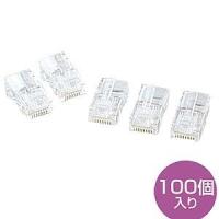 サンワサプライ ［ADT-RJ45-100］ RJ-45コネクタ（より線用） ADTRJ45100 ポイント5倍 | アカリカ Yahoo!店