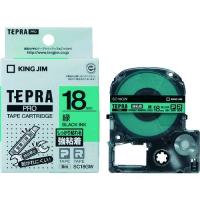 あすつく対応 「直送」 キングジム KING JIM SC18GW テプラＰＲＯテ−プカ−トリッジ 幅１８ｍｍ 緑 | アカリカ Yahoo!店