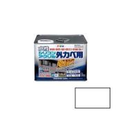 アサヒペン ［4970925452603］ アサヒペン　水性シリコンアクリル外かべ用　８ＫＧ　ホワイト ポイント5倍 | アカリカ Yahoo!店