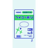 あすつく対応 「直送」 ＨＥＩＫＯ 006610601 ポリ規格袋 ヘイコーポリ ０３ Ｎｏ．６ 紐なし １００枚入り 6610601 シモジマ ポリエチレン袋 ヘイコーポリエチ | アカリカ Yahoo!店