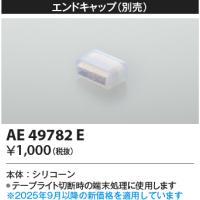 安心のメーカー保証 【インボイス対応店】AE49782E コイズミ照明器具 ベースライト 間接照明 エンドキャップ 実績20年の老舗 | あかりのAtoZ