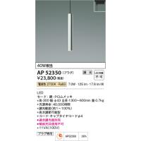 安心のメーカー保証 【インボイス対応店】AP52350 コイズミ照明器具 ペンダント 配線ダクト用 LED 実績20年の老舗 | あかりのAtoZ