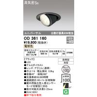安心のメーカー保証 【インボイス対応店】OD361160 オーデリック照明器具 ポーチライト 軒下用 LED  実績20年の老舗 | あかりのAtoZ