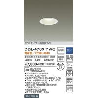 安心のメーカー保証【送料無料】大光電機 DDL-4789YWG ダウンライト LED≪即日発送対応可能 在庫確認必要≫灯の広場 実績20年の老舗 | 灯の広場