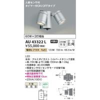 OG254558LR 人感センサ付エクステリアスポット LED（電球色 