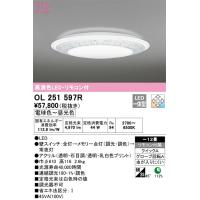 OL251597R 調光調色シーリングライト  (〜12畳) LED（電球色〜昼光色） オーデリック(ODX) 照明器具 | 照明販売　あかりやさん