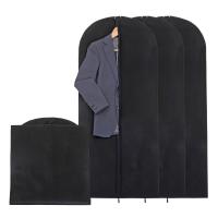 アストロ 洋服カバー 3枚 黒 厚手不織布 ファスナー付き 底までカバー 605-29 | KENちゃんSHOP3
