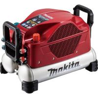 マキタ AC500XLR 赤 エアコンプレッサ  オイルフリー式 11L 一般圧 高圧 速打ち 静音 低騒音 | アキバ流通
