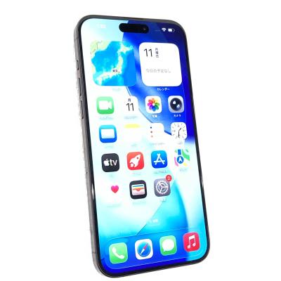 極美品 iPhone 15 Pro Max ホワイト 本体　充電ケーブルなし iPhone 15 Pro Max 256GB - ホワイトチタニウム（SIMフリー）[整備済