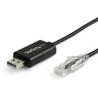 スターテック ZU201U1 RJ45-USB Cisco互換コンソールケーブル 1.8m Cisco Juniperなど多くのルーターに対応 | あきばおー ヤフーショップ