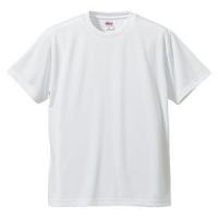 ユナイテッドアスレ 4.7oz ドライシルキータッチ Tシャツ ホワイト L 1 508801 CAB | あきばおー ヤフーショップ