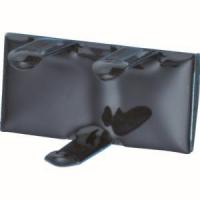 カメダデンキ WD-30GN-100P 配線止め具 ハイステッカー 100個入 黒 | あきばおー ヤフーショップ