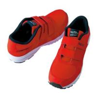 アイトス 51651 セーフティシューズ 面ファスナー 男女兼用 レッド 26.5cm | あきばおー ヤフーショップ