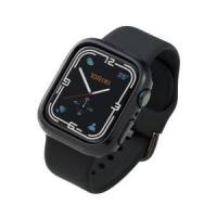エレコム AW-21BBPPBK Apple Watch series7 41mm ハードバンパー ブラック | あきばおー ヤフーショップ