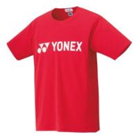 ヨネックス メンズ レディース テニス ドライTシャツ 16501 サンセットレッド 496 M | あきばおー ヤフーショップ