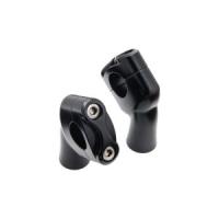 モートーン MTE040 ハンドルライザー 22mm ブラック Street Twin/Speed Twin 900 (16-24) | あきばおー ヤフーショップ