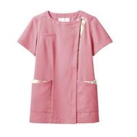 住商モンブラン LW601-62 ナースジャケット 半袖 ローズ アメリ ピンク 3Lサイズ | あきばおー ヤフーショップ