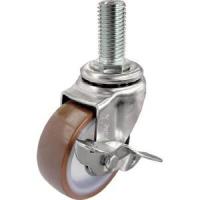 ユーエイキャスター SUS-ET-100URS-W3/4-40 ねじ込み式キャスター ステンレス製自在S付 100径 ウレタン車輪 | あきばおー ヤフーショップ