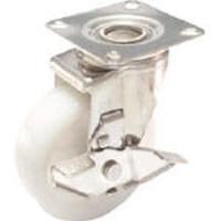 ユーエイキャスター SUS-NJ-130S ステンレスキャスターシングルS付自在車 130径ナイロン車 | あきばおー ヤフーショップ