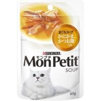 モンプチ まぐろスープ かにかま かつお節入り 40g ネスレ | あきばおー ヤフーショップ